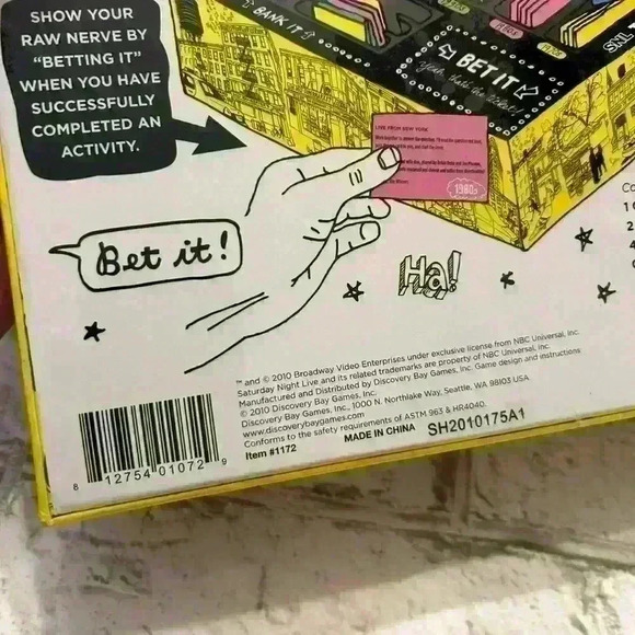 NEW 2010 Saturday Night Live The Trivia Game Yellow Box Edition Factory Sealed - Picture 3 of 4